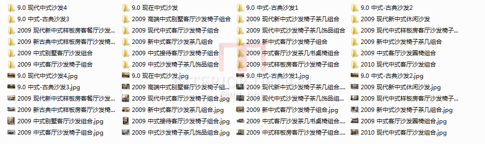 2014年欧模网精品单体模型库_第一批 09中式沙发.png