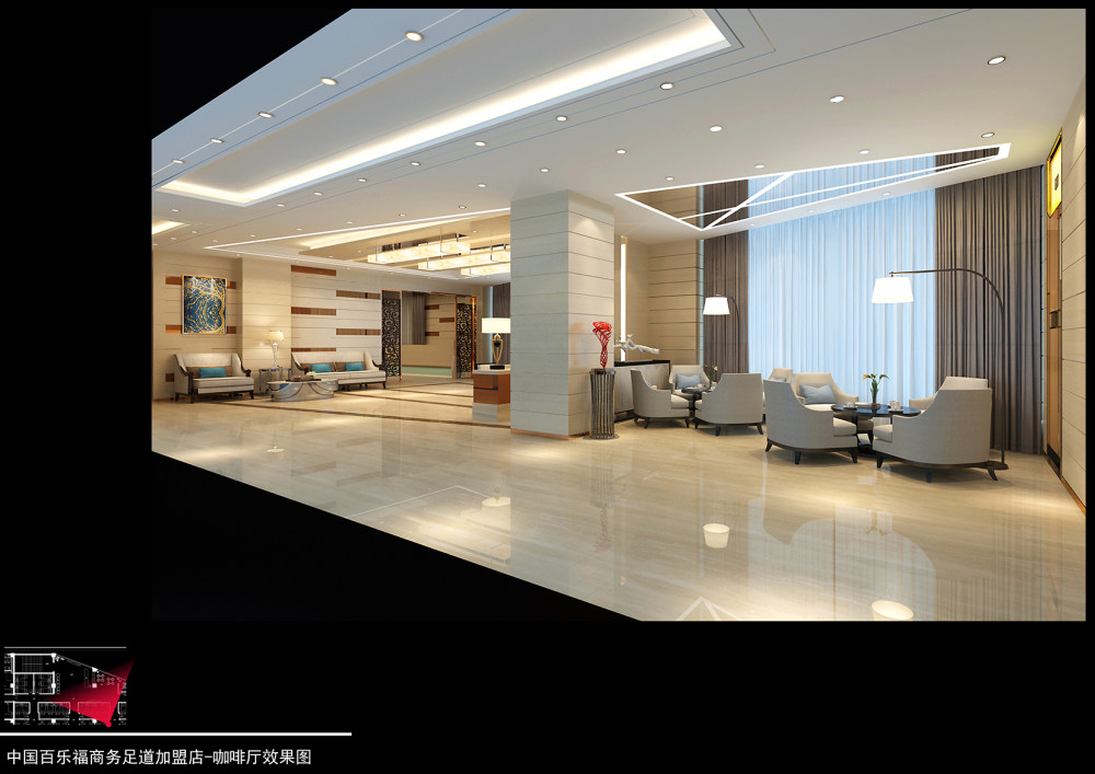 北京百乐福足道会所方案与完工对比百分度_05-咖啡厅效果图.jpg