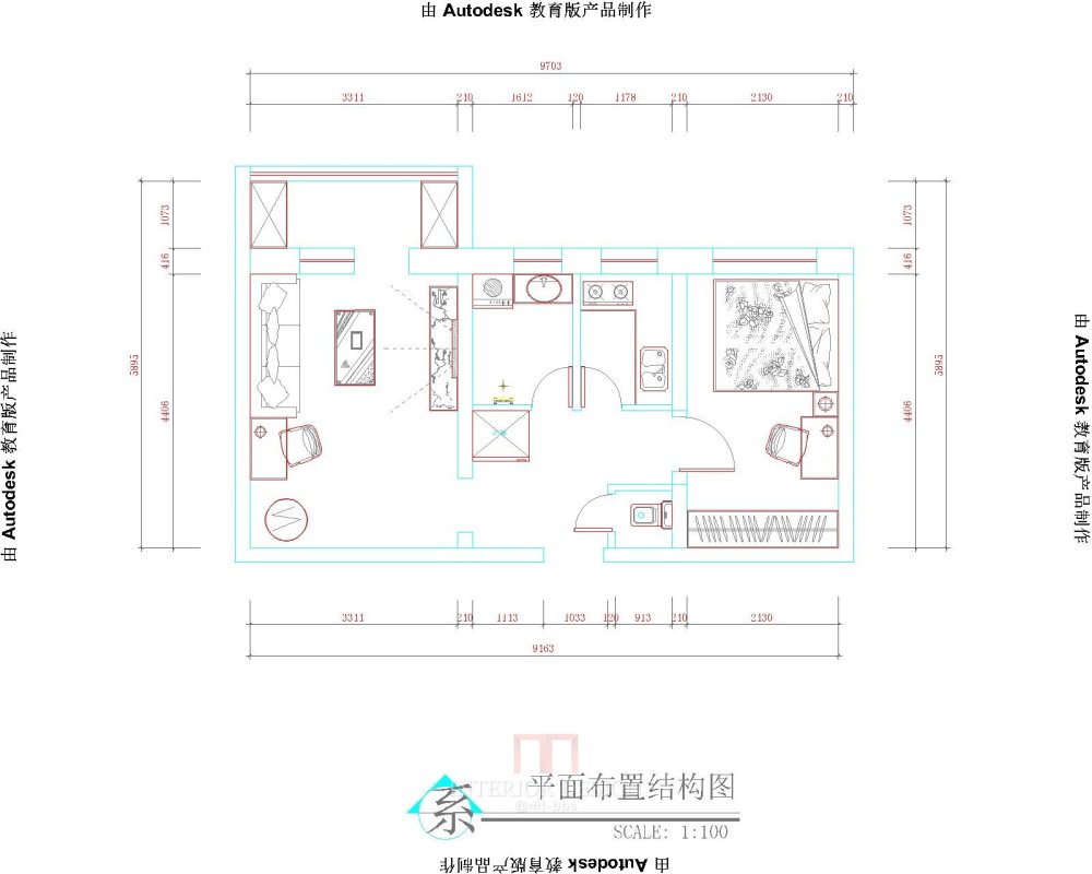 马蹄大神多 ，求帮想个方案_北蜂窝dwg-Mode11l.jpg