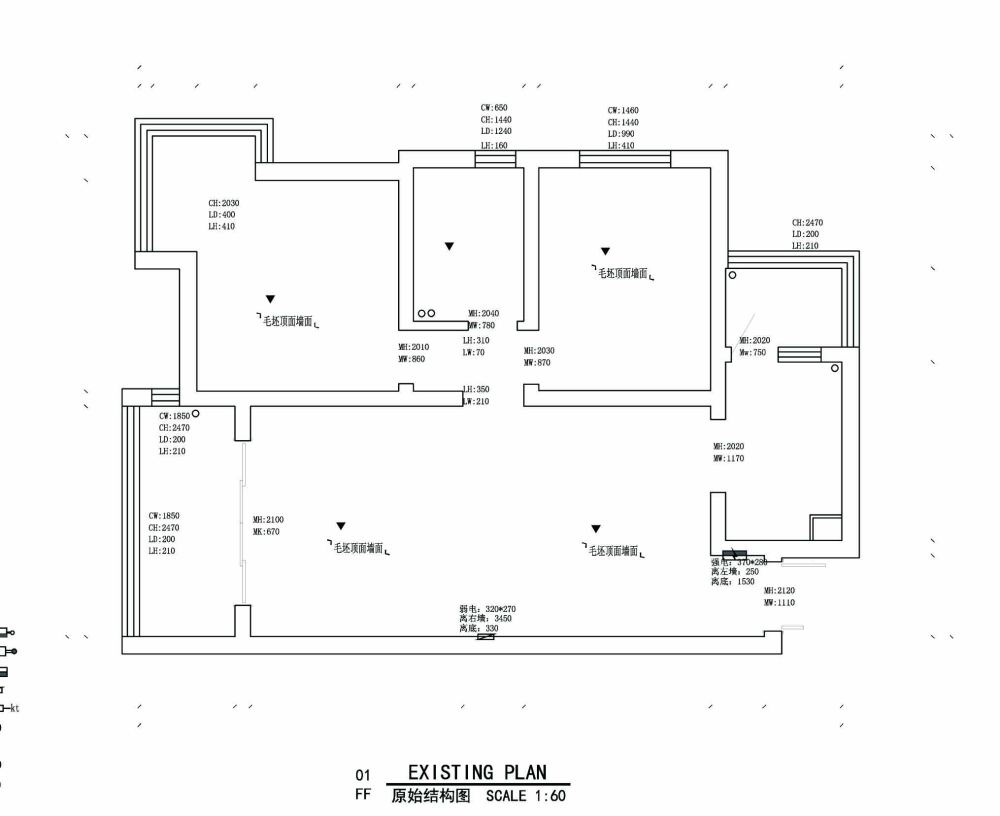 要求有创意_原始平面图