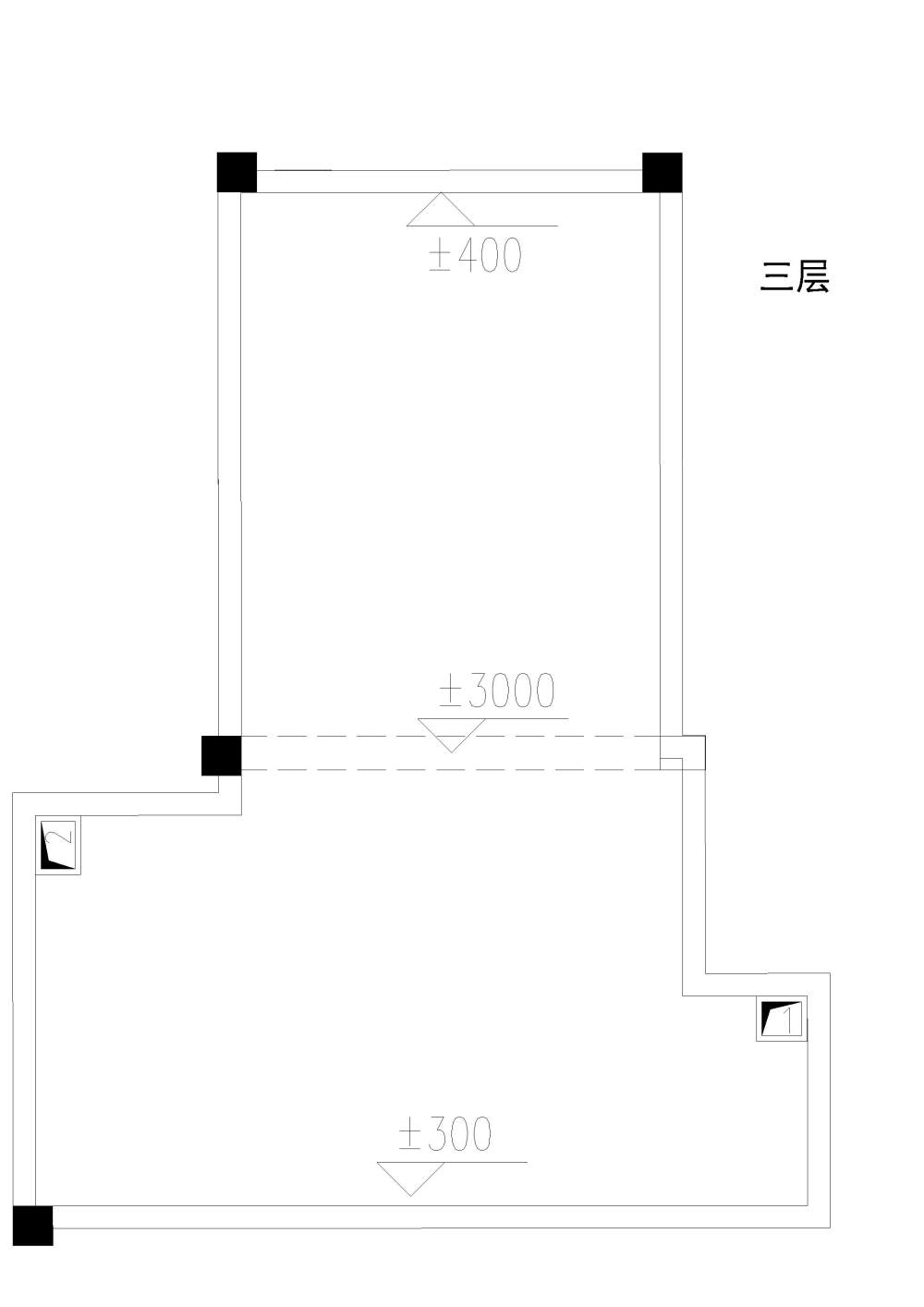 一个顶楼小复式 没有想法 奉上所有DB 跪求一个好方案_y3.jpg