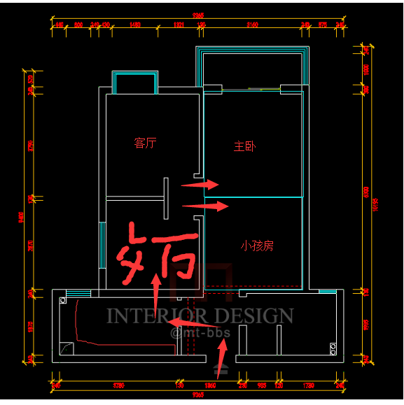 自己家的小房子，求大神帮忙设计布局_QQ图片20170810154017.png