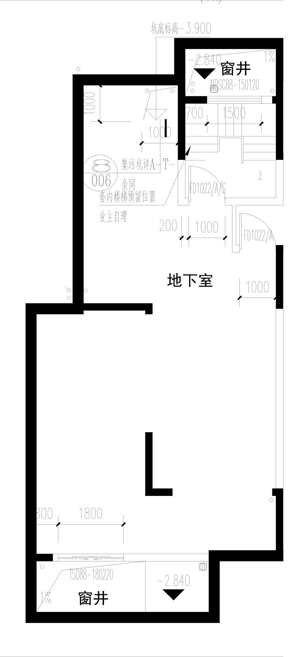 原建筑负一层