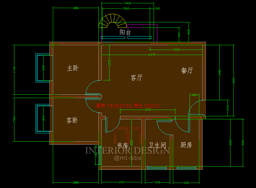 家私摆放_户型图