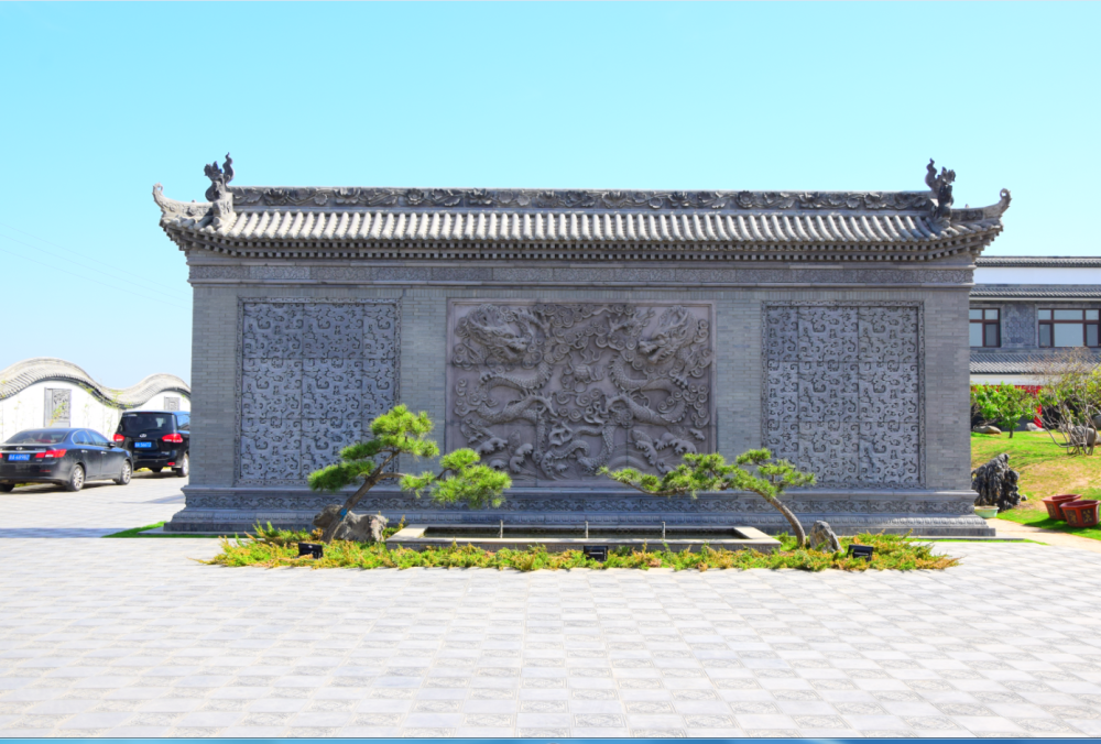 四合院_古建照壁实景18240624000