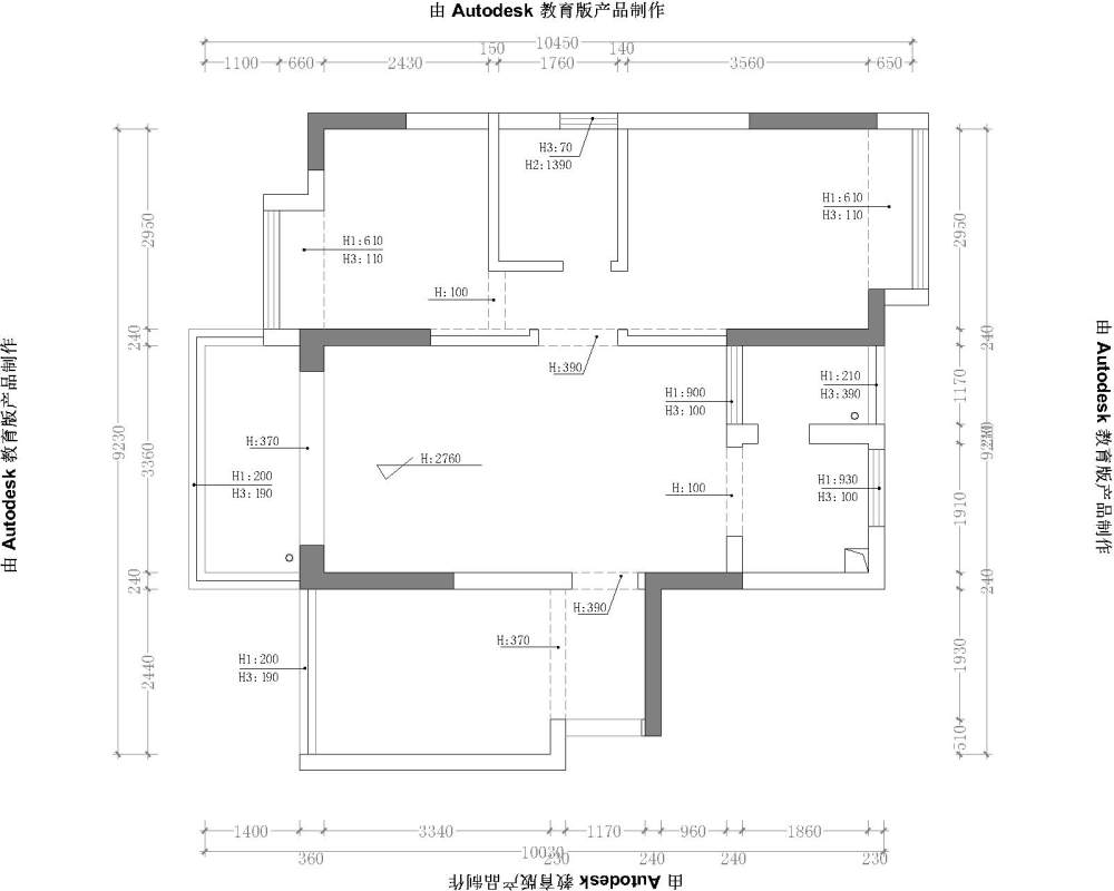 住宅优化 北美乡村风情 开放厨房 业主喜欢拱形门洞+++++++++_原件