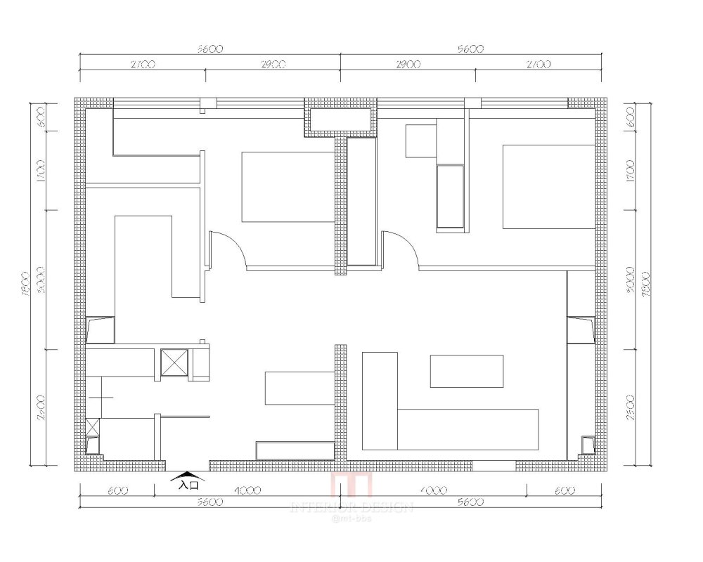 两套打通没有要求的，求指点！！！内涵cad_新块-Model.jpg