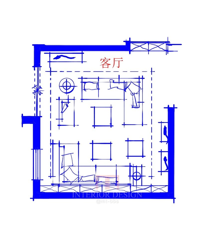 客厅的十种方案，公开课你听了那么多还是不会做方案？..._客厅01A7.jpg