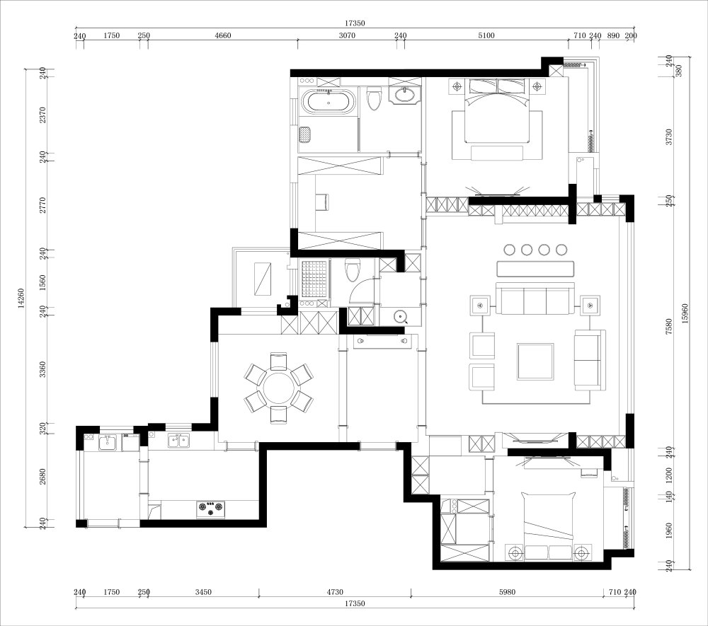 方案没头绪，客户说没创意。_台式风格-Model.jpg