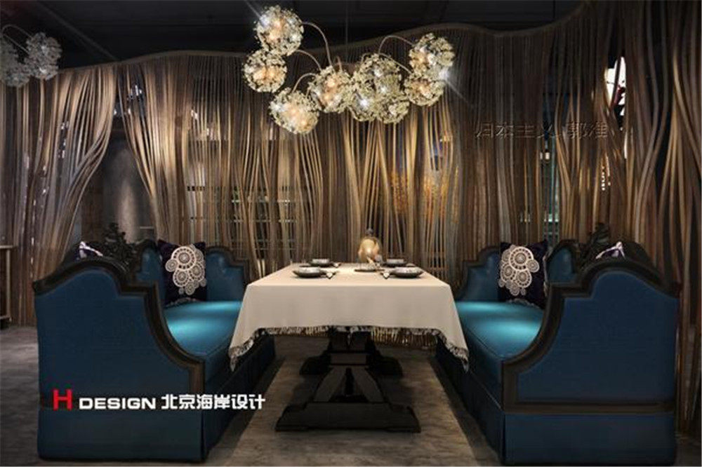 山东芙蓉壹号餐厅设计案例—北京海岸设计成品展示图片