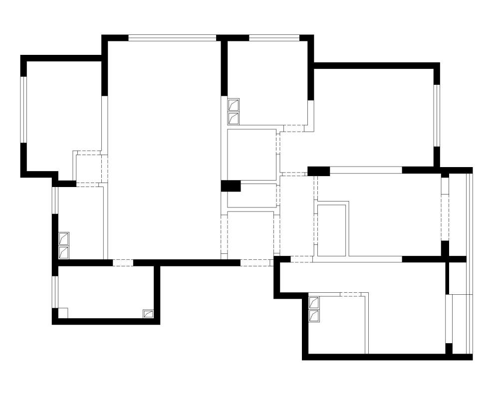 大神求优化！ 200平方_新勒泰城8-1-3104施工图-Model.jpg