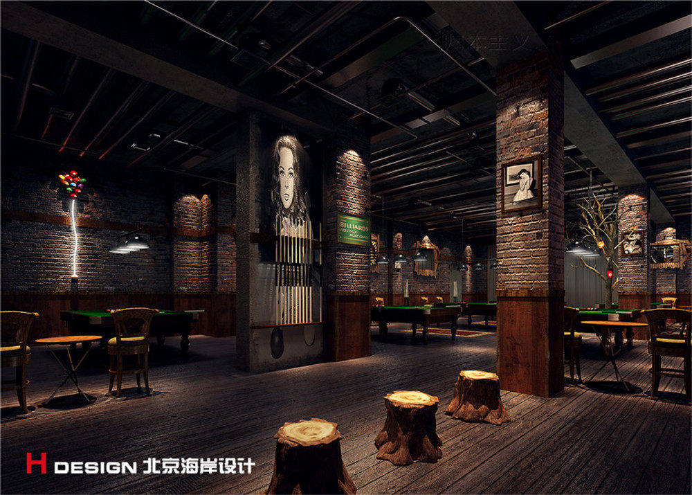 海角七号网咖设计案例—北京海岸设计成品展示