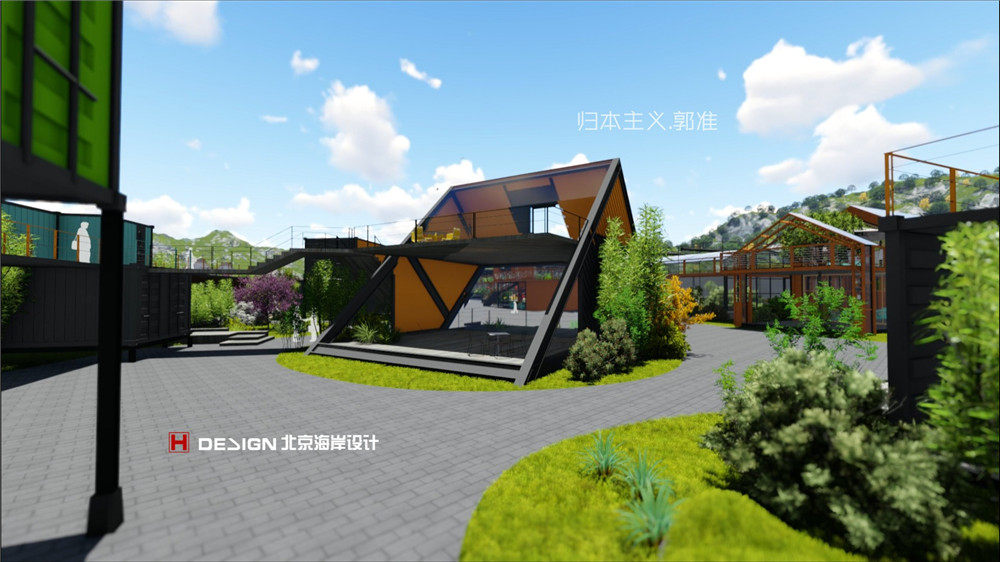 青绿元生态小镇设计案例—北京海岸设计