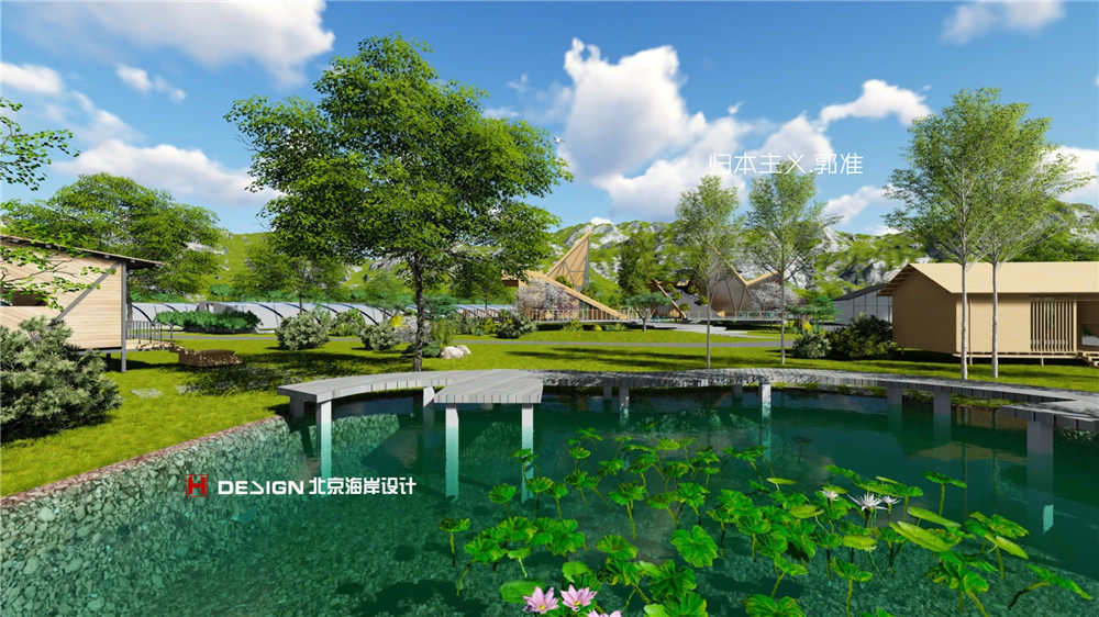 青绿元生态小镇设计案例—北京海岸设计