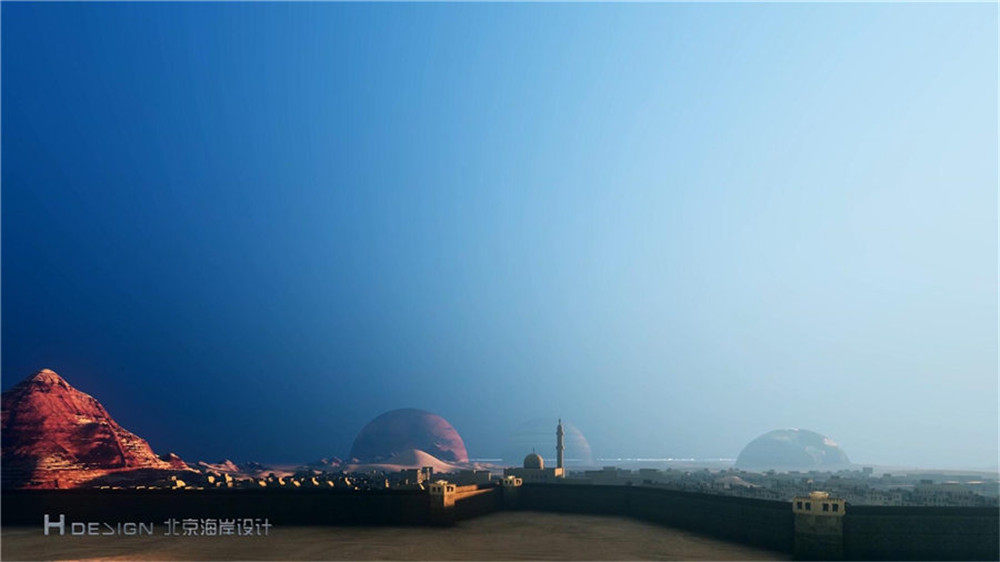 中阿军事合作小镇设计—北京海岸设计成品展示