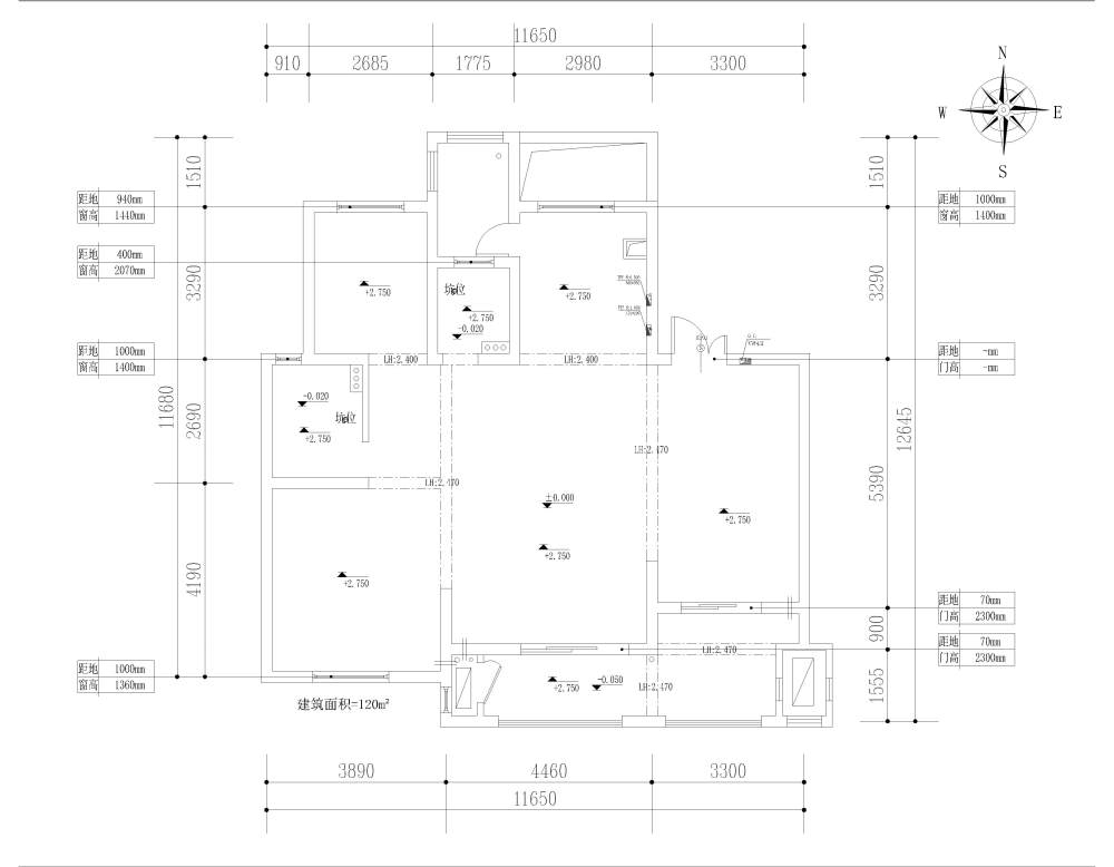 两个卧室一个书房 或两个卧室一个多功能房_1233-Model.jpg