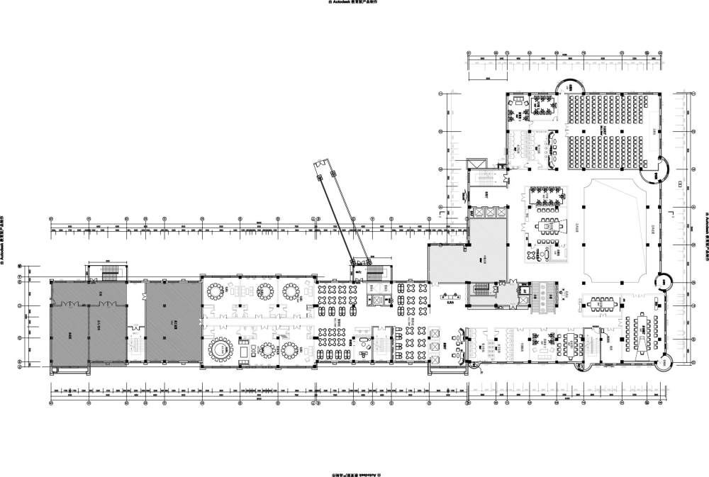 求各位大神帮忙看一下酒店平面，怎么能优化一下？_草案-Model.jpg