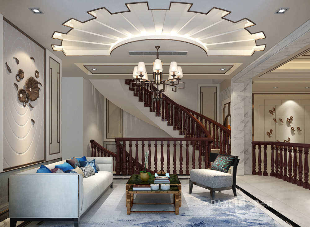 丹迪别墅装饰亲自给出中式风格别墅装修的方案