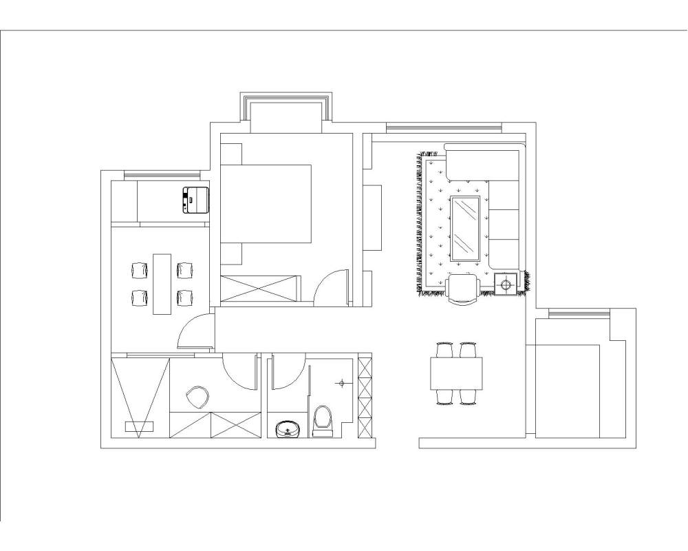 帮忙改善一下这个户型吧大神们_閿︾唬鍩_2007-Model.jpg