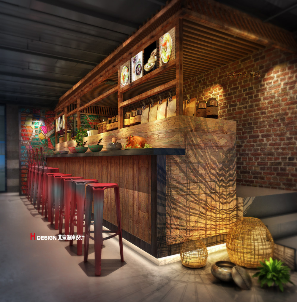餐厅设计|齐盛潮汕砂锅粥 —北京海岸设计