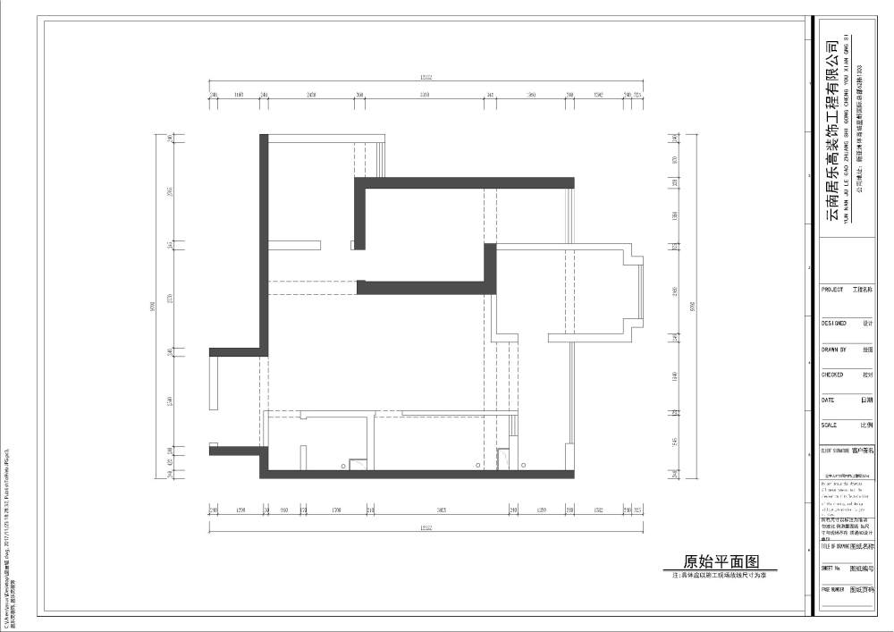 业主对主卧室的布局不是很满意，求大神帮忙优化_盛唐城-布局1.jpg