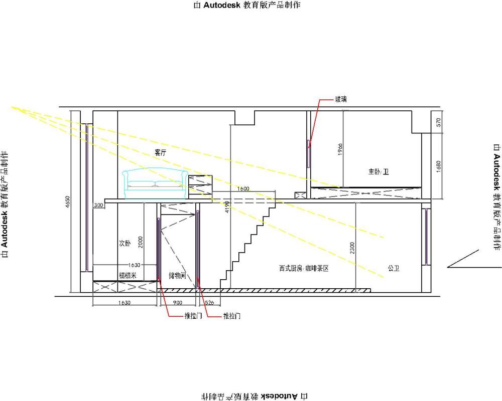 一个很小的跳高住宅。大神帮忙给看看怎么布置合理_新块 (1)-Model.jpg