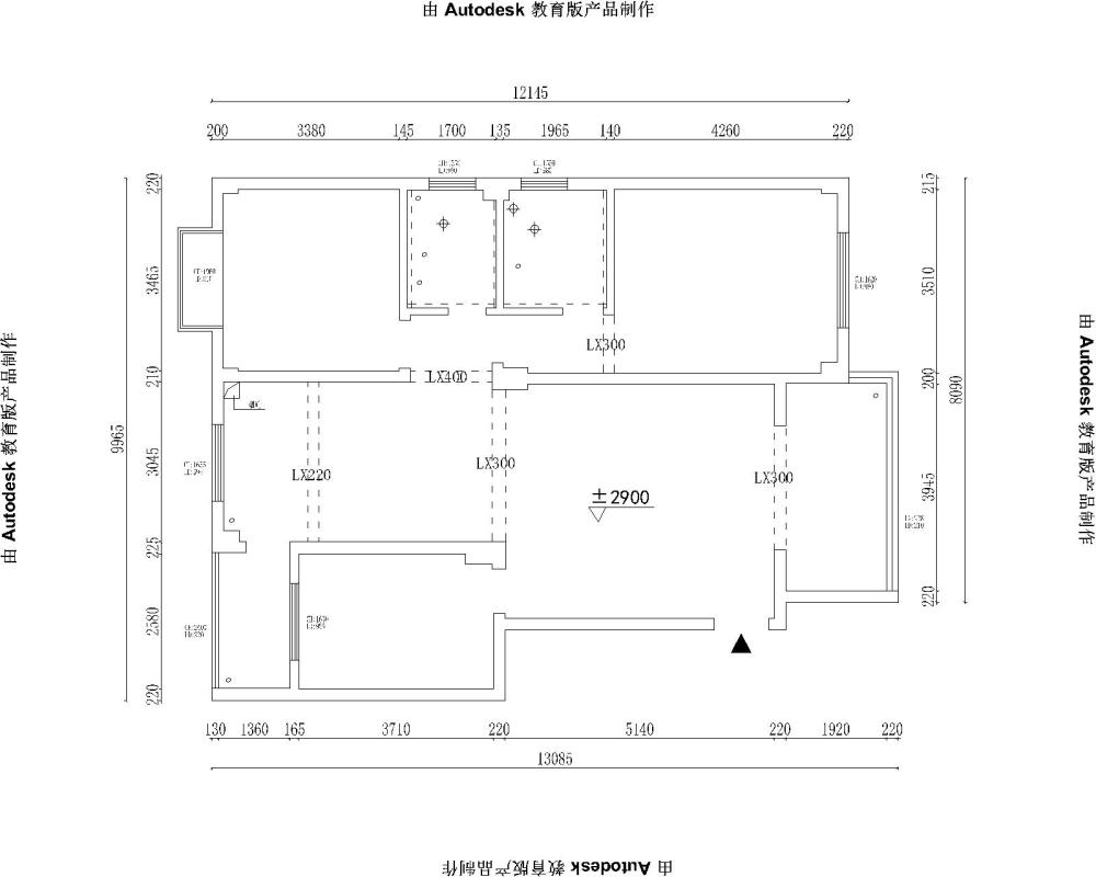 求大神方案。。。_芳泽佳苑小区7-1-501-Model.jpg