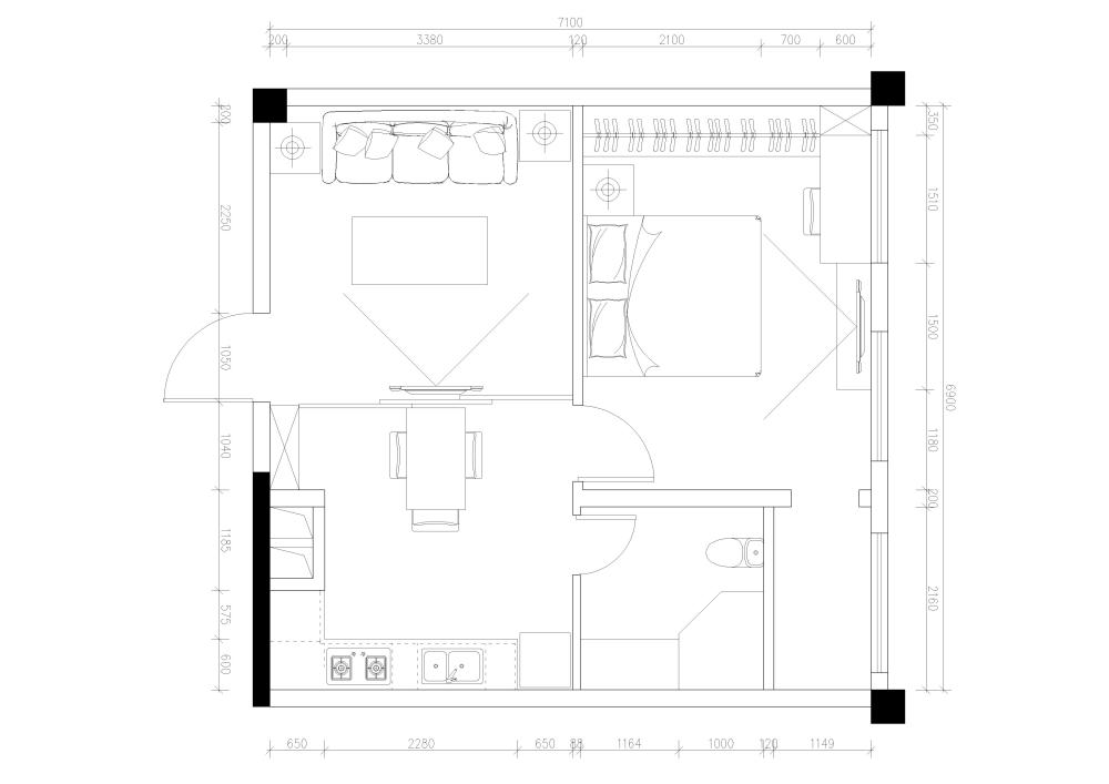 50平方  小户型-Model 002.jpg