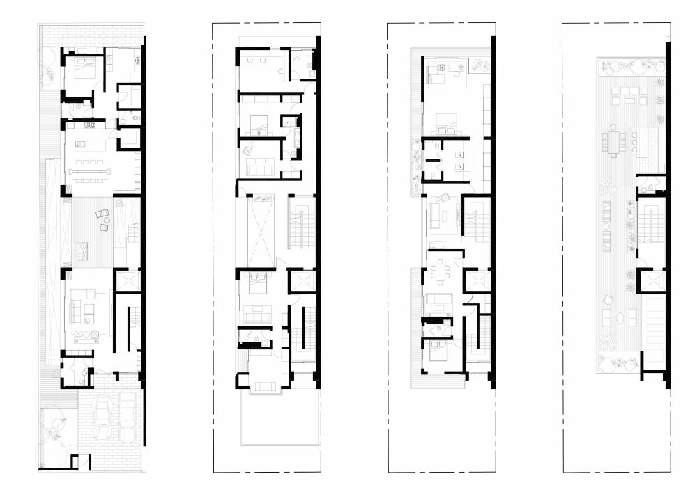 国外家居住宅平面优化合集_22 toh Yi Road Ming Architects平面.jpg