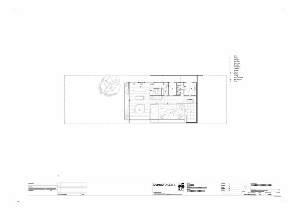 国外家居住宅平面优化合集_Bardon House Bureau Proberts 平面 (2).jpg