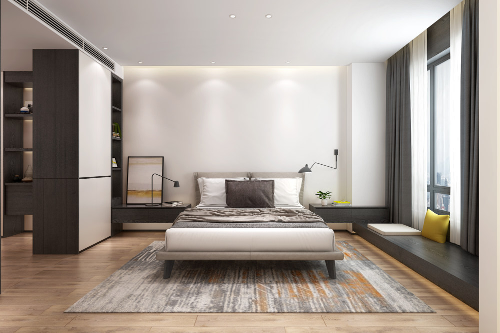 温州VIKE表现  2017现代风格家装效果图合辑_现代卧室