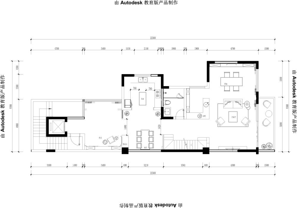 新人求大神给看平面 给点意见感激不尽。_平2面图08.2.9-Model.jpg