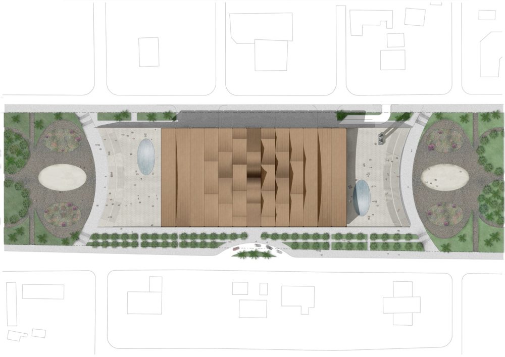 Adjaye 公布加纳阿克拉新国家教堂方案，以传统形式呼应历..._Roof_Level_Plan.jpg