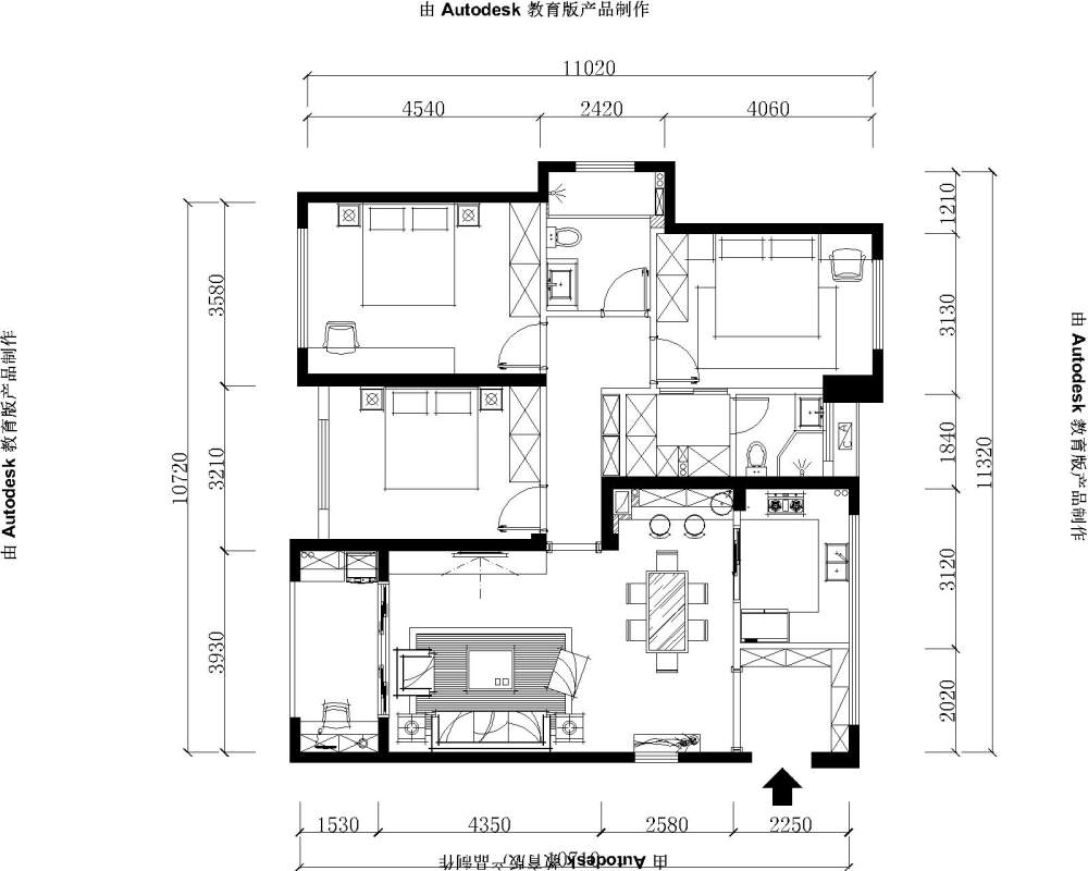 自己想了两个方案，有空的小伙伴们进来指导一下_新块-Model.jpg