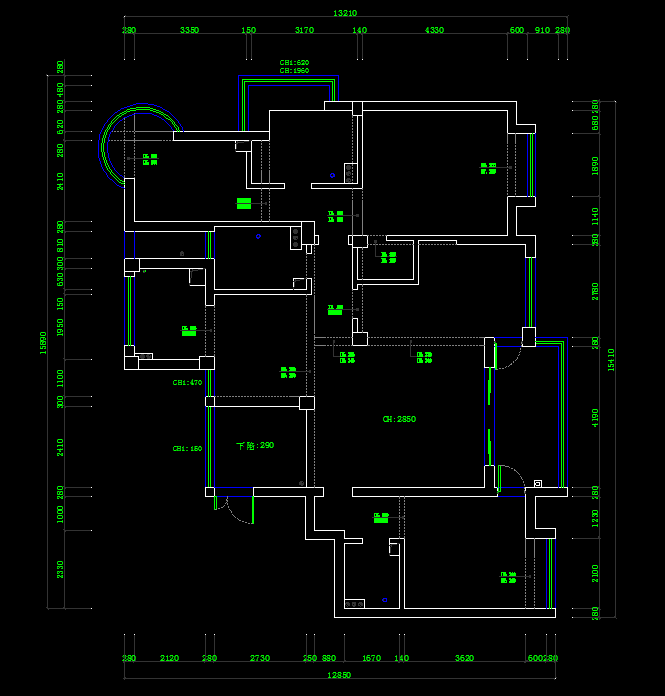 求帮忙优化，暂时没具体要求。框架柱结构_1523147011(1).png