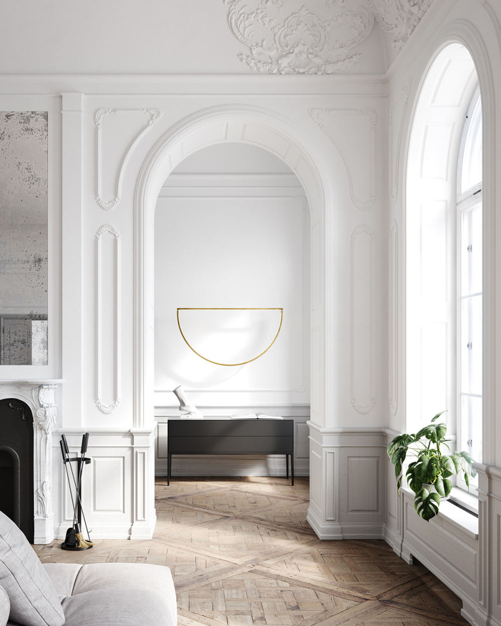 AlexAllen Lighting + Furniture | Classical Apartment_b0ceb763976847.5ac344e5575c3.jpg