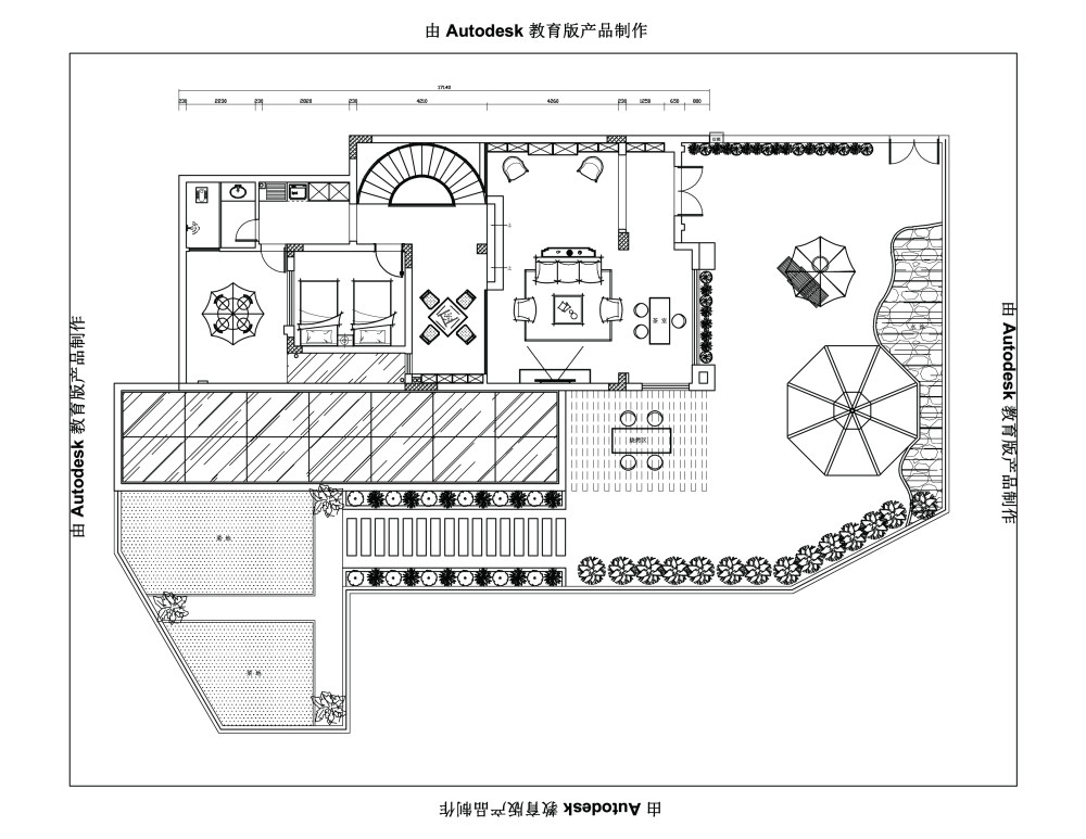 各位大神    看下花园怎么细化_金科天辰42-2-1-1-Model.jpg