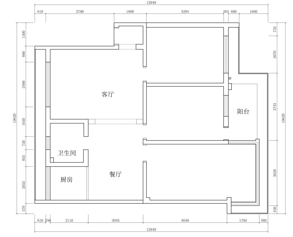 平面方案求思路_原始结构平面