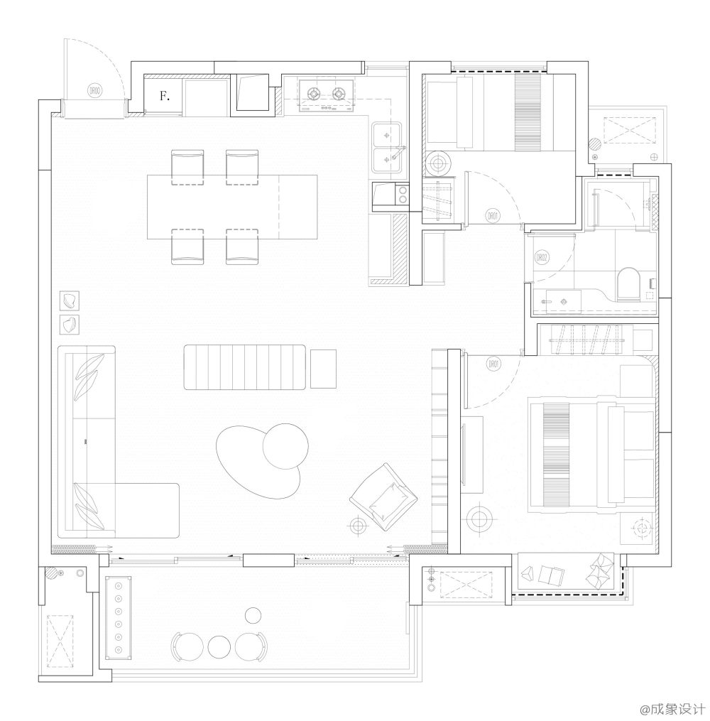 [住宅]【成象设计】都市·雅痞_户型图.jpg