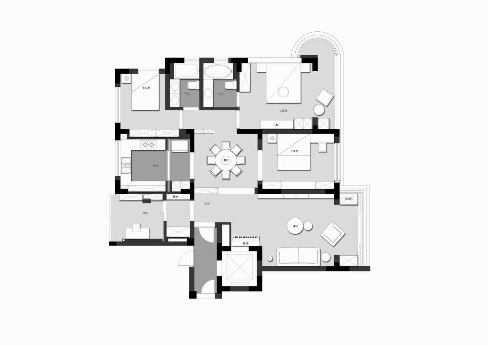 杭州-尚舍一屋-【雕刻时光】-现代_华海园施工图-Model.jpg