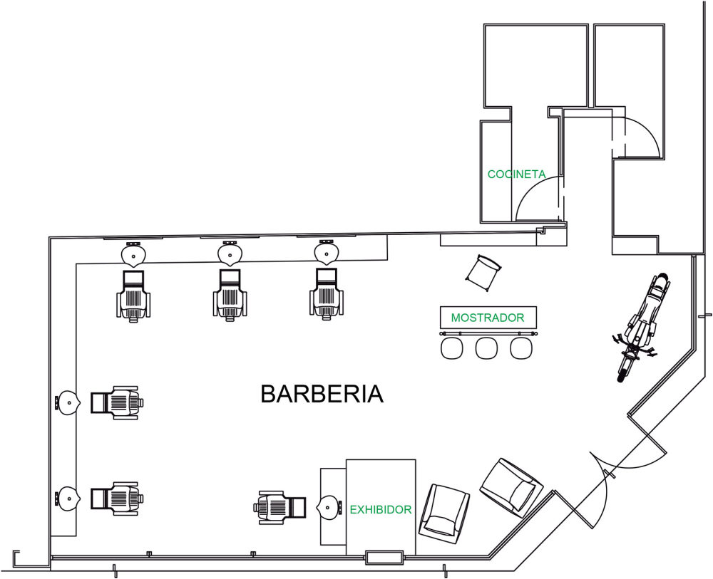 金色酷镜－墨西哥华丽理发店 华丽丽的理发店_029-Barberia-Royal-by-ROW-Studio-.jpg