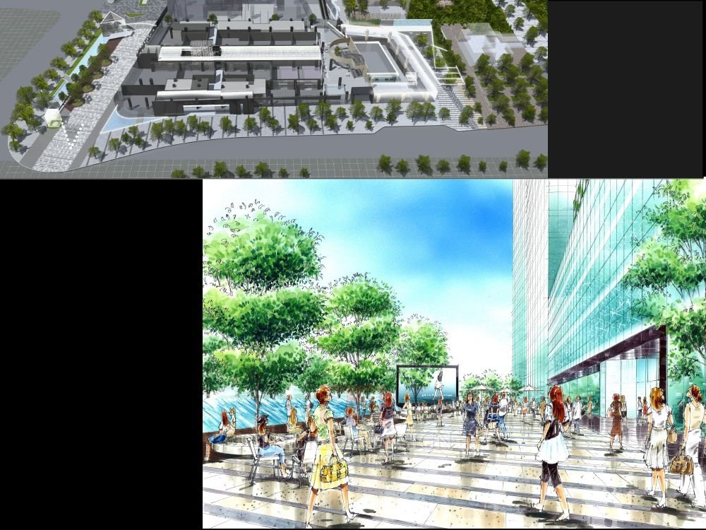 日本设计公司-上海某购物广场全套概念效果图_10商场店铺.jpg