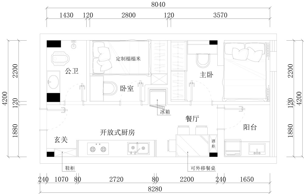 37平小户型，大神给优化下_顺元庭-Model.jpg