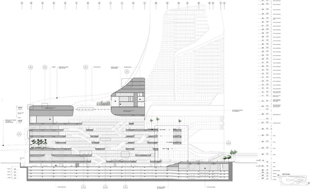 【Yabu Pushelberg】泰国曼谷柏悦酒店_439 Section Long.jpg