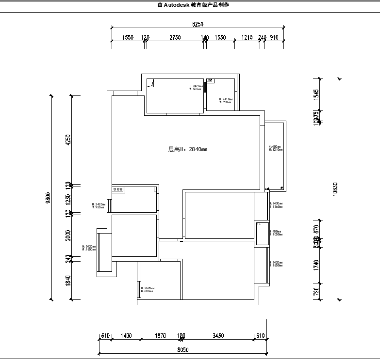 求大神帮忙优化一下这个方案的天花图和平面布置图_(4SH2II15J~EV82F@D(~_G1.png