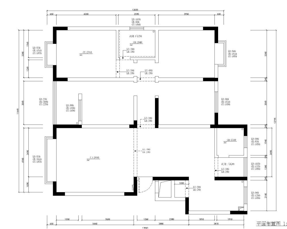 需要免费户型优化的来找我哦 给你们做几个方案_123