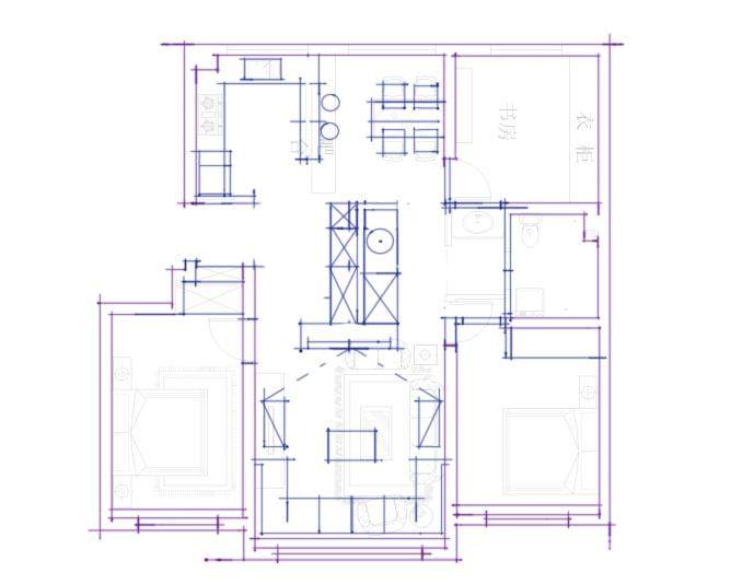 悬赏1000 116㎡住宅求大神帮我看看 优化一下   有CAD_084635xkj6rrog7lzg41e6.jpg.thumb.jpg