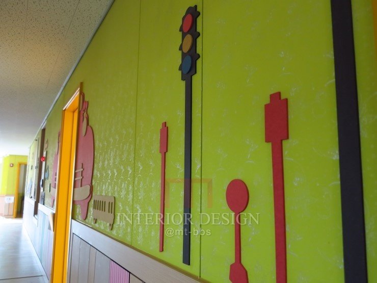 新型材料木艺板，颜色多样，无需二次收口！_韩国安山国立幼儿园42.jpg