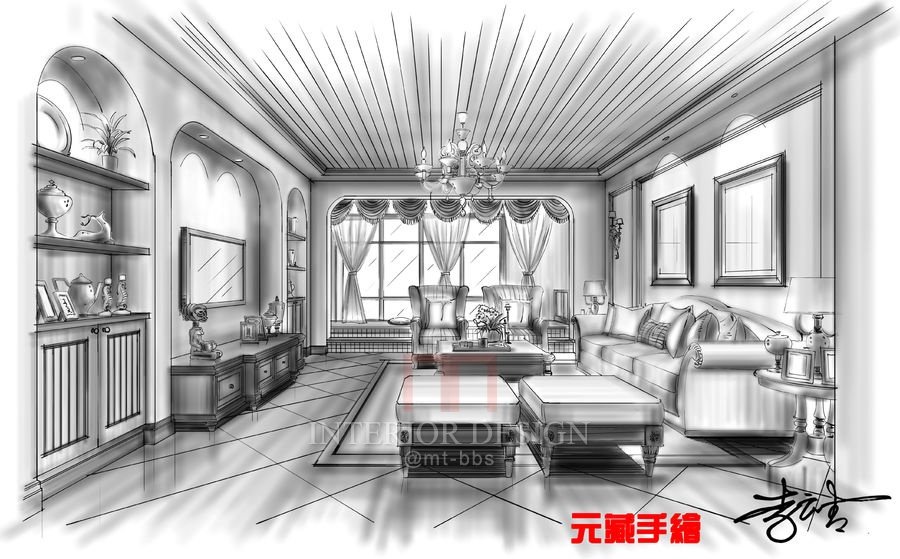 上海元藏空间设计——数字手绘（居家空间第一季）_c0d6ed6e-cd76-469c-9c2e-777b3a8de038-proper.jpg
