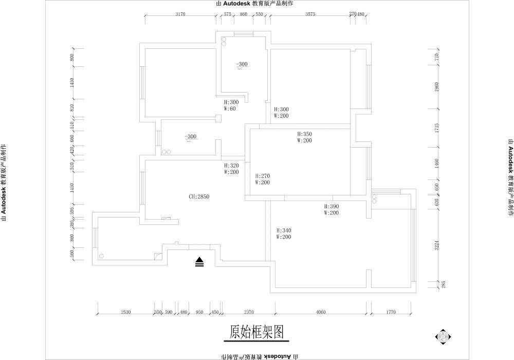 三房三口之家，入户厨房跟餐厅这块儿有好的处理方法没_1.jpg